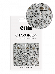 Силиконовые стикеры для ногтей EMI, Charmicon 3D Silicone Stickers №189  Своя атмосфера